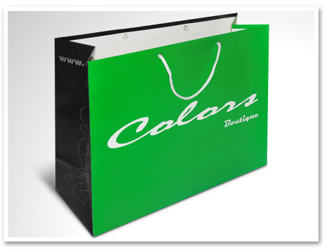 impresion de bolsas de carton, papel y plastico mexico todo el pais acabados con asa ojillos metalizados a todo color offset serigrafia realce hot stamping